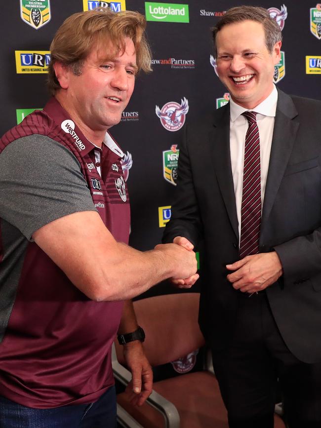 Scott Penn has reached out to Manly’s history (Mark Evans/Getty Images)