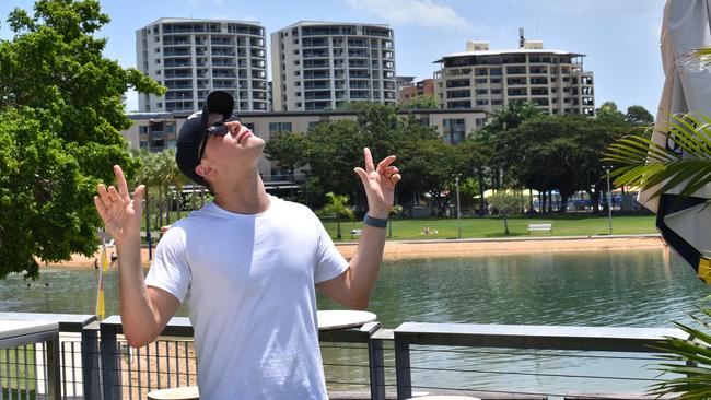 Illy enjoying his time in the Top End ahead of performing at Rebound 2020. Picture: Will Zwar