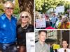 Ex-PM, Premier join major protest rally