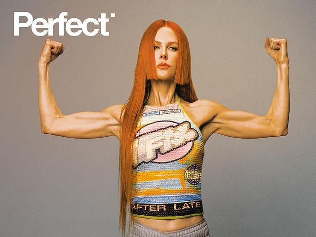 **DO NOT CROP - MUST BE RUN AS IS, IN ITS ENTIRETY**MUST CREDIT:  Zhong Lin/ Perfect.** Nicole Kidman on the front cover of The Perfect Magazine's September 2022  issue. Picture:  Zhong Lin/ Perfect.