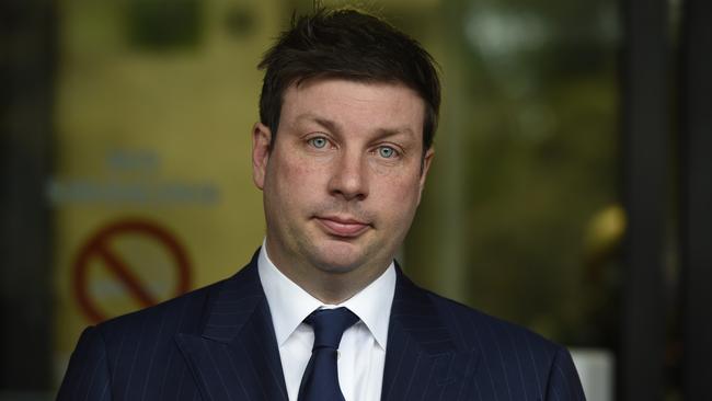 Tim Smith has hinted at a falling-out with Victorian Liberals leader Matthew Guy. Picture: Andrew Henshaw