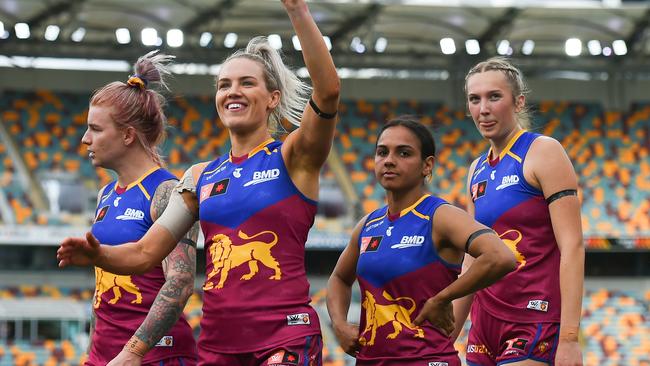 Brisbane will push to host the AFLW grand final at the Gabba, if the Lions make it. Picture: Getty Images