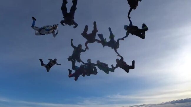 Skysisters Skydiving World Record 2023