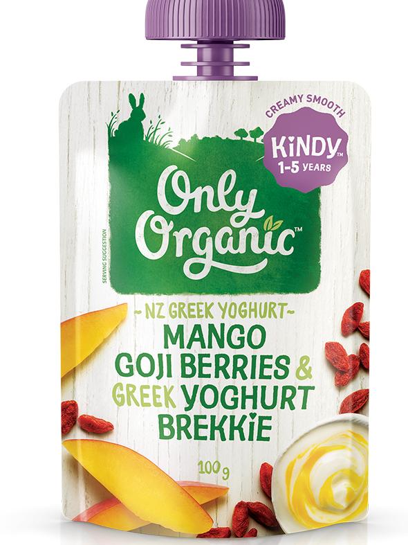 Only Organic’s Goji Berries brekkie snack.