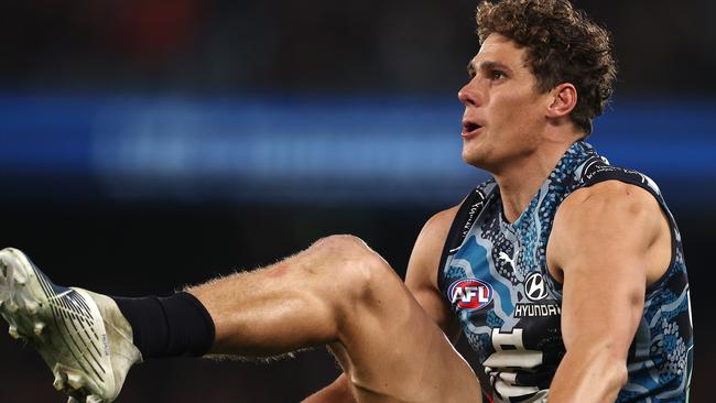 Charlie Curnow has been a real revelation for the Blues this season. Picture: Michael Klein