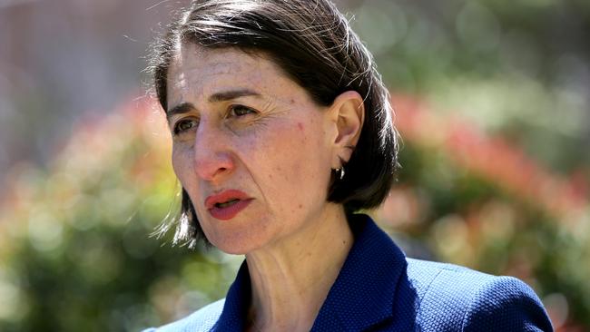 NSW Premier Gladys Berejiklian wants to change our anthem to be more inclusive. Picture: NCA NewsWire / Damian Shaw