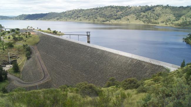 NSW’s last new dam, Split Rock Dam, north of Tamworth.