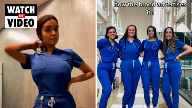 Nurse trolled for wearing 'inappropriate' uniform says 'it's just