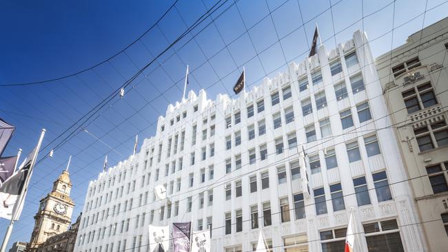 Abacus Property Group has secured a bigger stake of the iconic Myer Melbourne building.