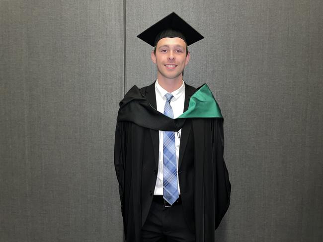 Jakob Vandermost graduated from Australian Catholic University with a Bachelor of Exercise Science and a Bachelor of Teaching. Photo: Himangi Singh.