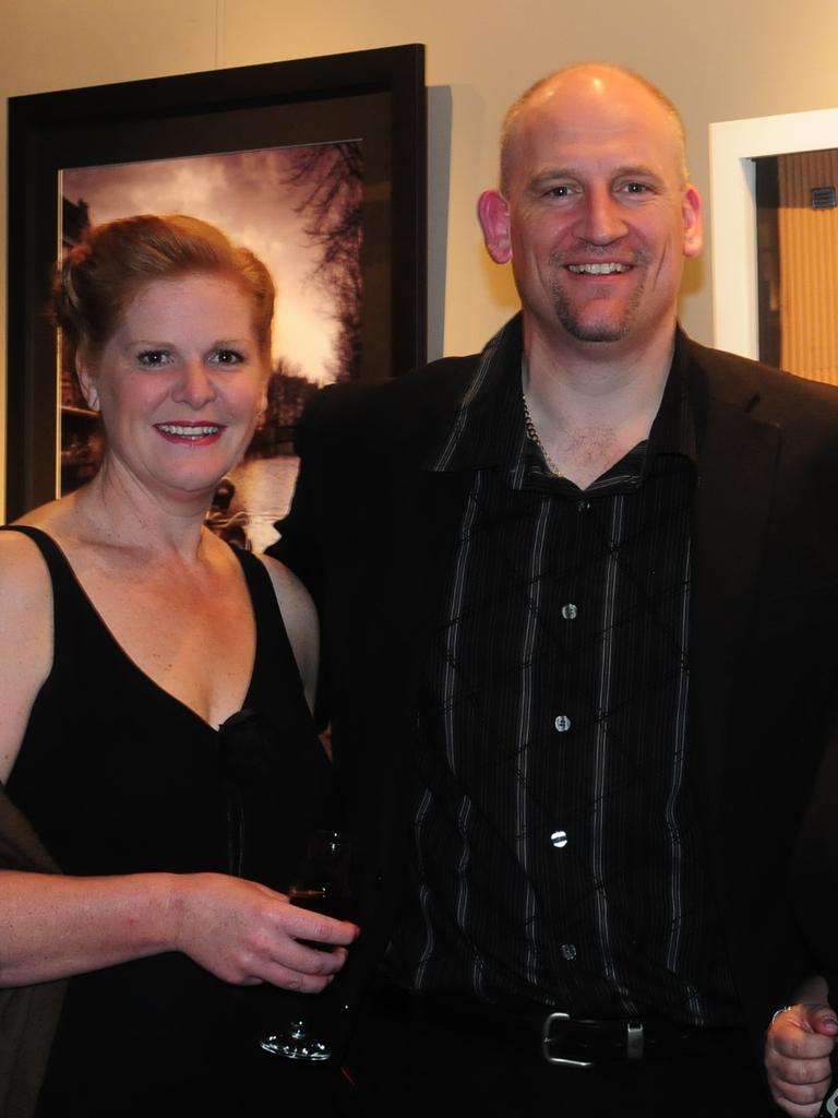 Jill Olbrich and Greg Olbrich at a Local Business Awards gala presentation night at the Hilton Adelaide. Picture: File