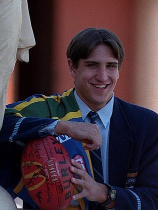 CHAMPION: Matthew Pavlich as standout player for Sacred Heart College. Picture: Ray Titus