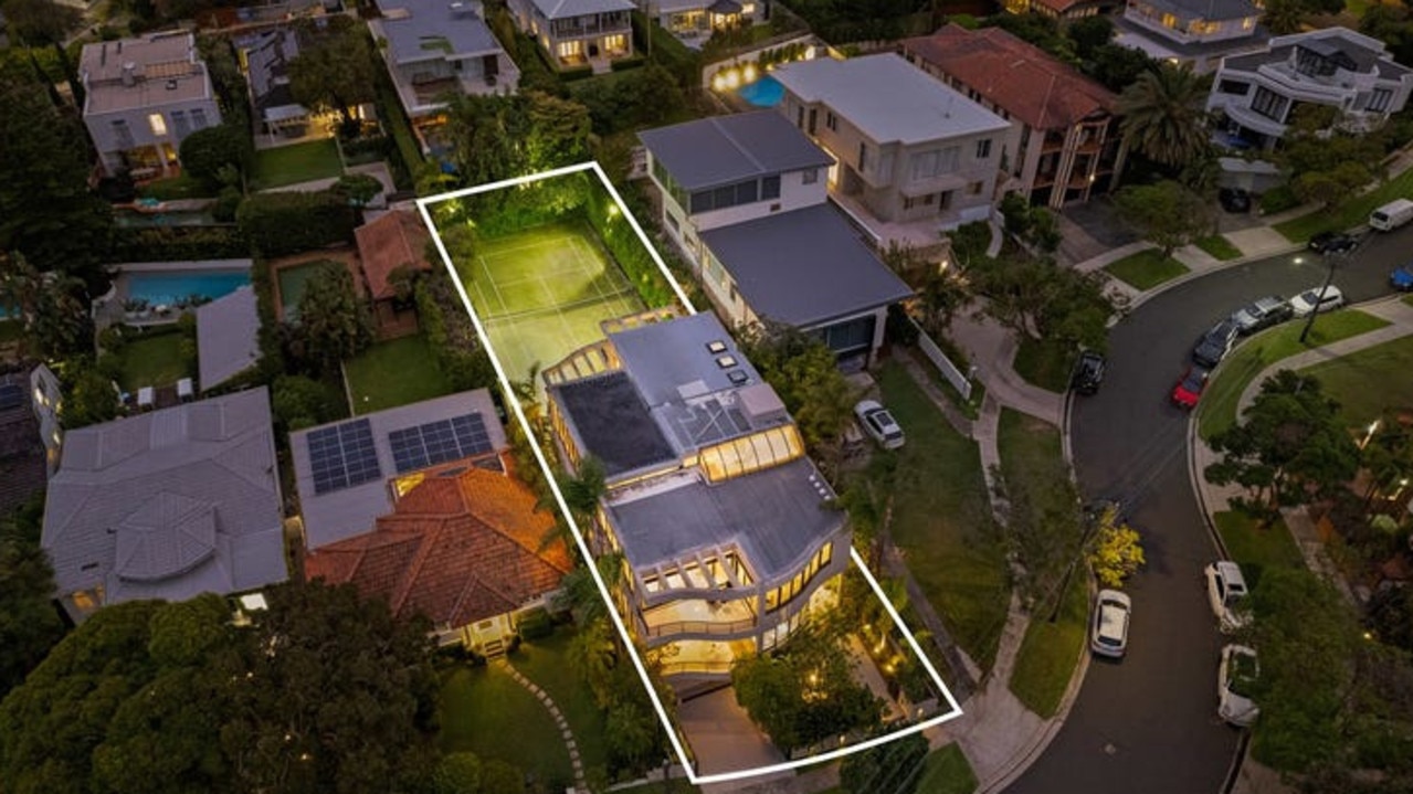 The Serpentine Parade, Vaucluse home is on a 930sqm block.