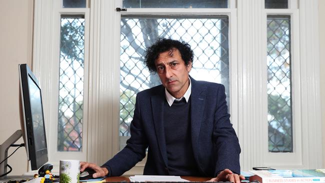 Mohan Dhall CEO of ATA in his office at Croydon, Sydney. Picture: Brett Costello