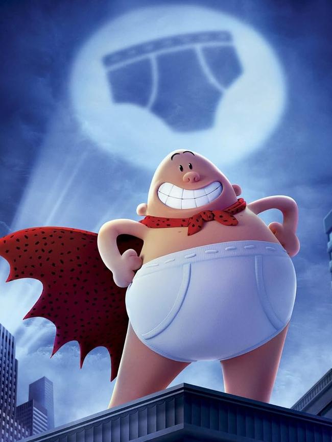 Beloved children’s book character Captain Underpants.