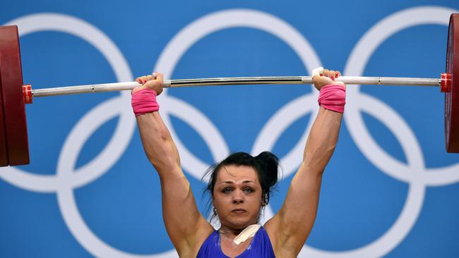 Svetlana Podobedova is one of three Kazakh weightlifters stripped of gold medals won at the London 2012 Games for doping.