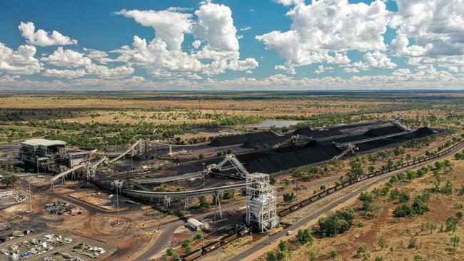 The Kestrel coal mine in Queensland.