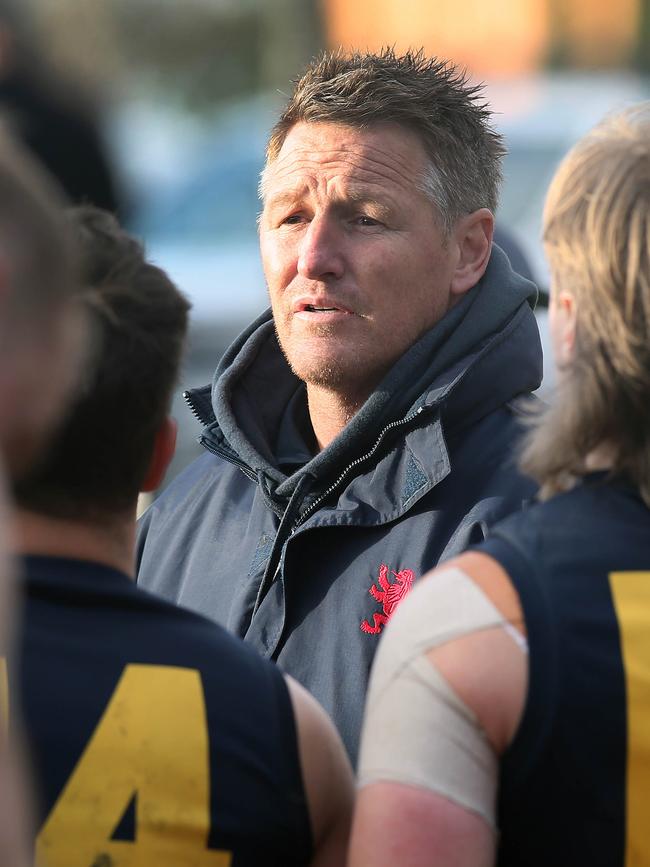 Former premiership coach Kym Cobb joins Lagonik as assistant. Picture: Dean Martin