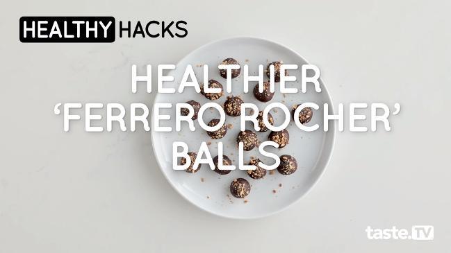 Healthier 'Ferrero Rocher' balls