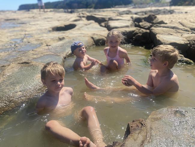 Rock pools at Cape Patterson. Picture: Shelley Krolikowski, Greensborough.