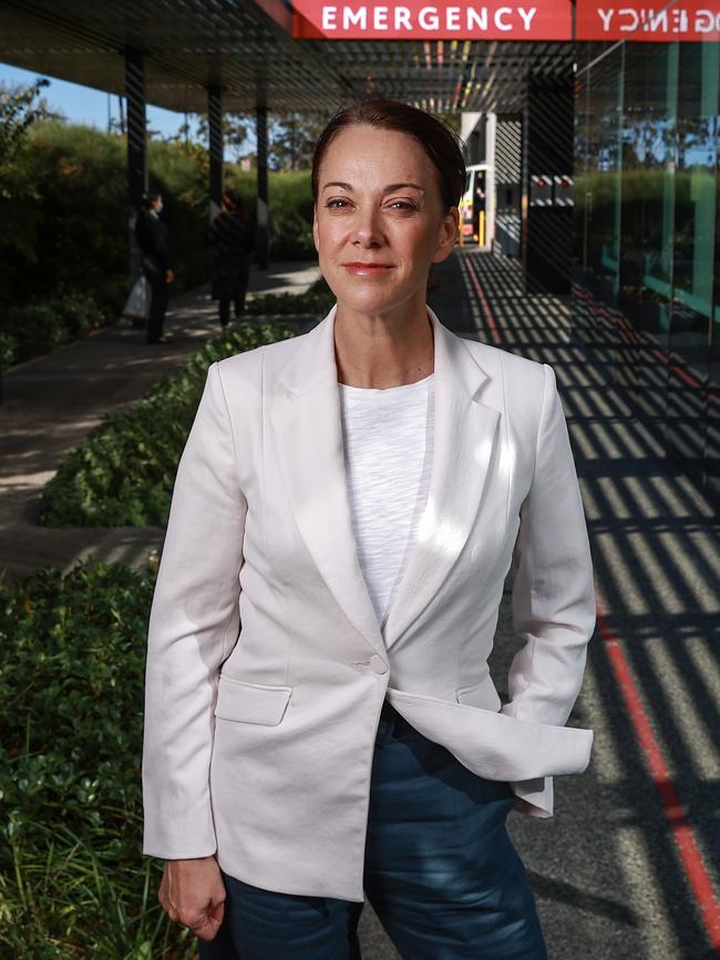 Sophie Scamps at Northern Beaches Hospital. Picture: Justin Lloyd.