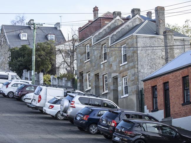 Buyers have been lined up to secure a piece of West Hobart, pushing its median price past the $1m mark.