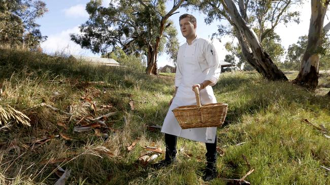 Hentley Farm head chef Lachlan Colwill.