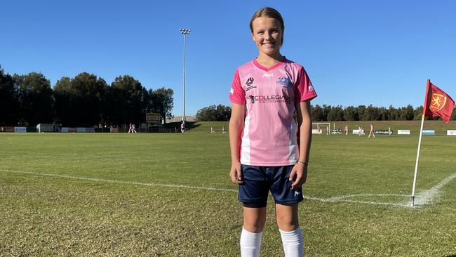 Indie Parkes, 13, of the Illawarra Stingrays. Picture: Kevin Merrigan