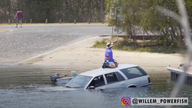 Willem Ian Ungermann, also known as Willem Powerfish, will face Tweed Court next week after being charged by police while filming a YouTube video.