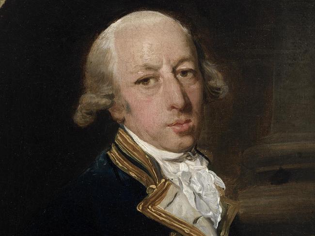 1786 portrait of Captain Arthur Phillip by Francis Wheatley from State Library of NSW