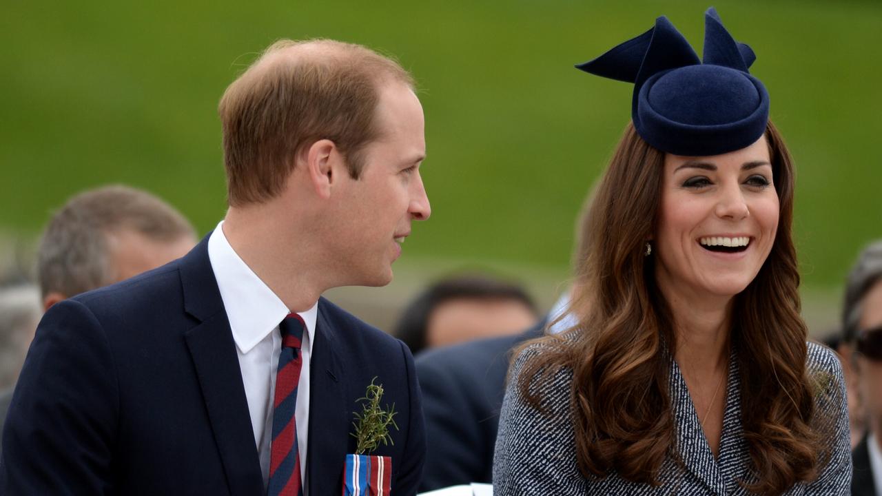 The Duke and Duchess of Cambridge during their visit to Australia in 2014. Picture: AAP Image/Lukas Coch