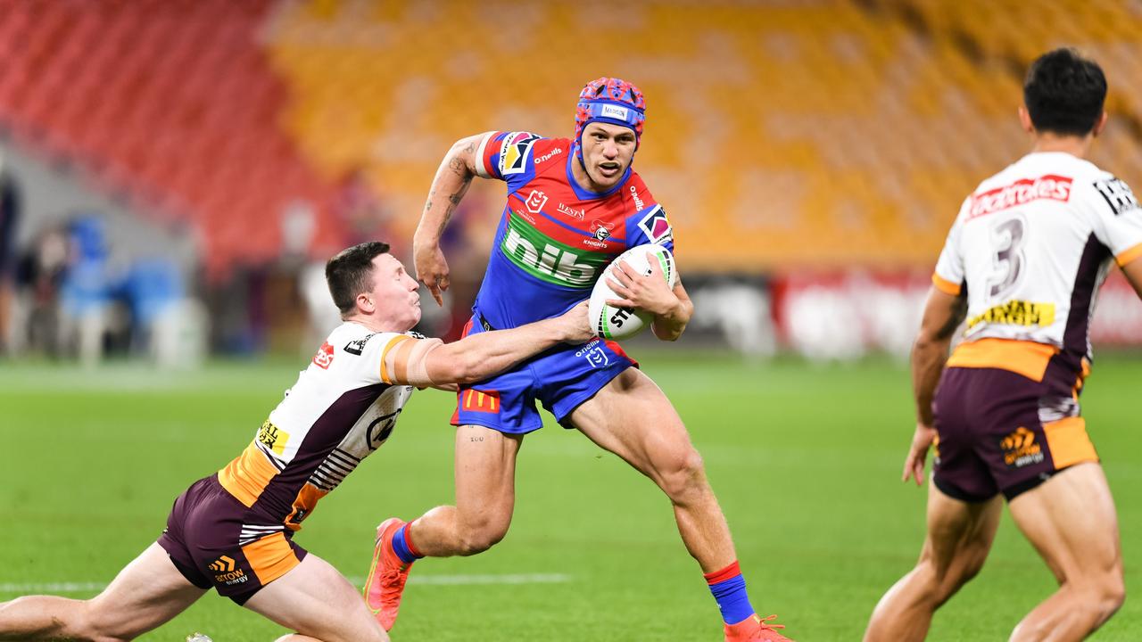 Kalyn Ponga looks set to shift to five-eighth. Picture NRL Images