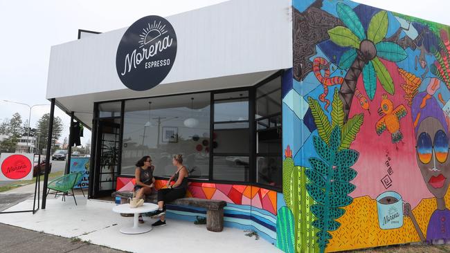 Morena Espresso on the Gold Coast Highway, Mermaid Beach. Picture Glenn Hampson