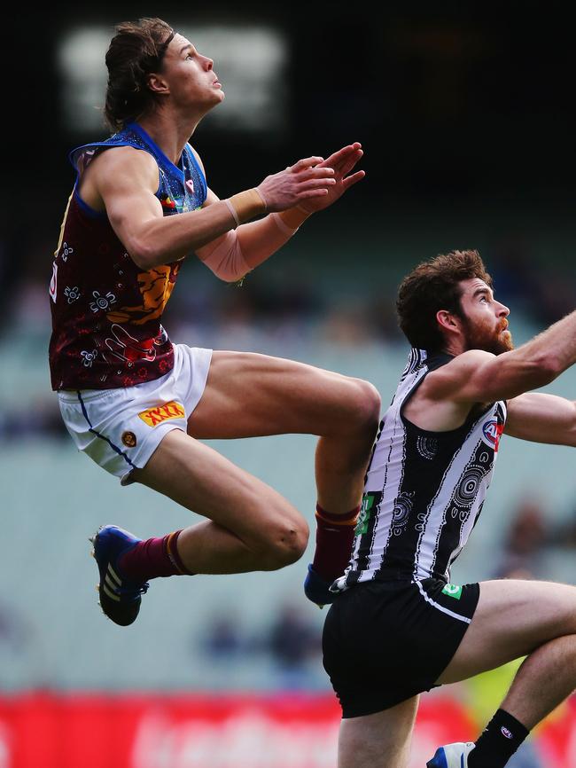 Eric Hipwood’s raw athleticism is eye-catching. Picture: Getty