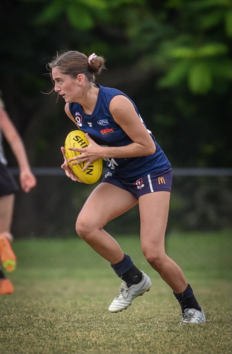 Coorparoo midfielder and forward Lyla Harrison.