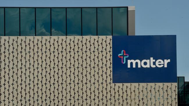 Mater is a Catholic not-for-profit ministry of Mercy Partners. Picture: Evan Morgan