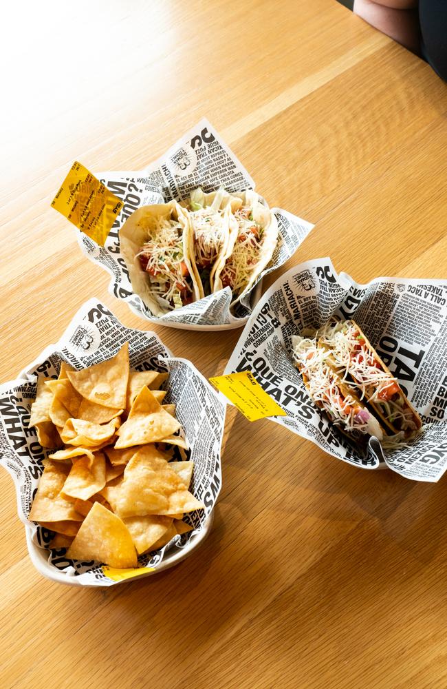 Guzman y Gomez meals served at the opening of Marks’ second US location in Chicago.