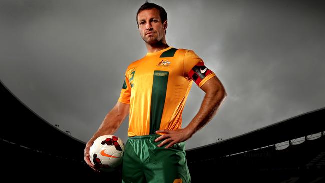 Lucas Neill captained Australia for six years. Picture: Gregg Porteous.