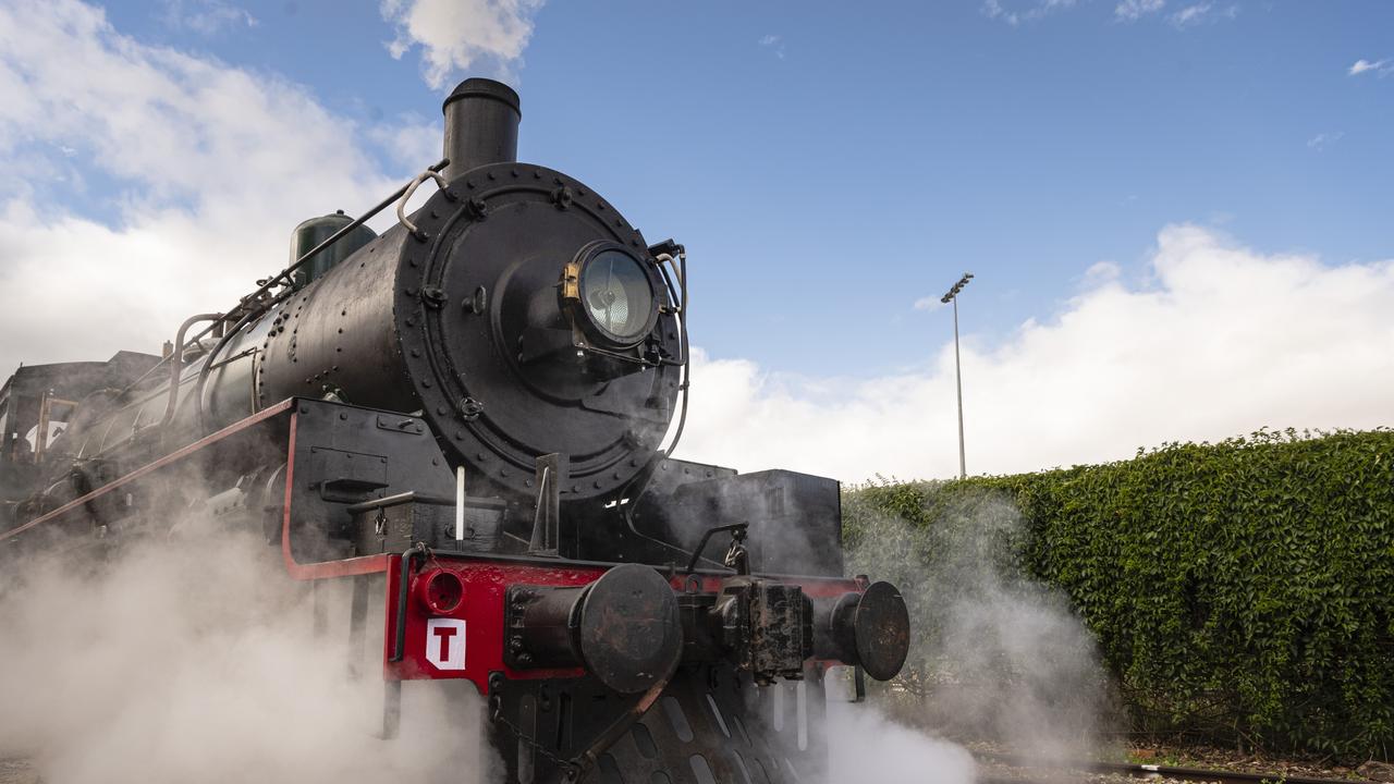 DownsSteam Tourist Railway and Museum have received accreditation to take passengers on the main line, Thursday, May 2, 2024. Picture: Kevin Farmer