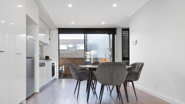 Melbourne’s median home price is within this two-bedroom townhouse's price hopes.