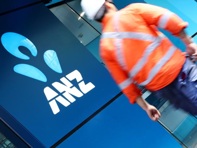 14/11/2018: Generic picture of ANZ bank branch and logo. Hollie Adams/The Australian