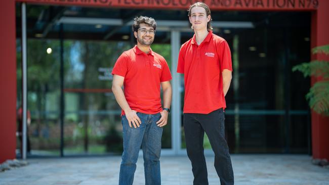 Manit Gopal and Ethan Daley are both studying at Griffih University.