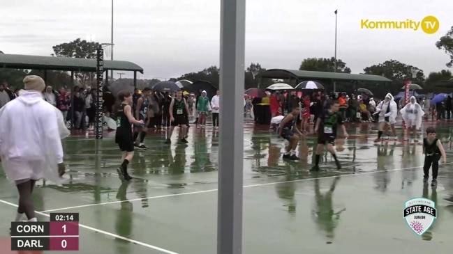 Replay: Netball Queensland State Age Titles - Cornubia Park v Darling Downs (Boys)