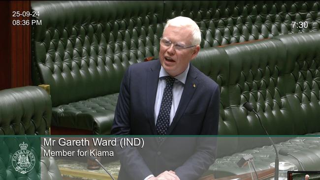 Kiama MP Gareth Ward has pleaded not guilty. Picture: Supplied