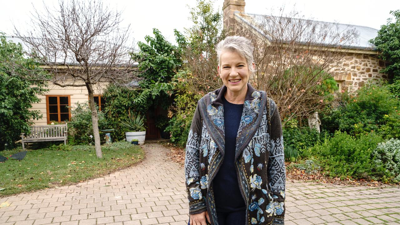 Sophie Thomson’s historic cottage at Mt Barker in the Adelaide Hills. Picture: Nick Clayton