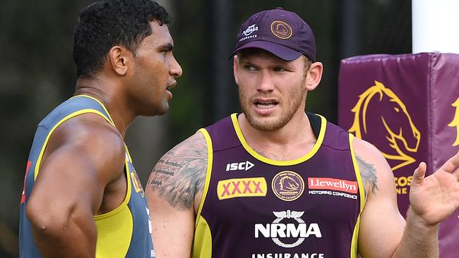 Brisbane have finally found a powerful pairing but can they keep them? (AAP Image/Dave Hunt)
