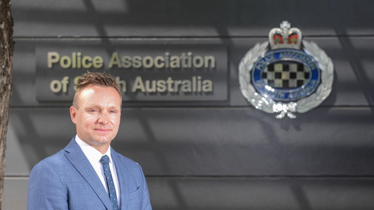 Police Association deputy president Wade Burns. Picture: Brenton Edwards