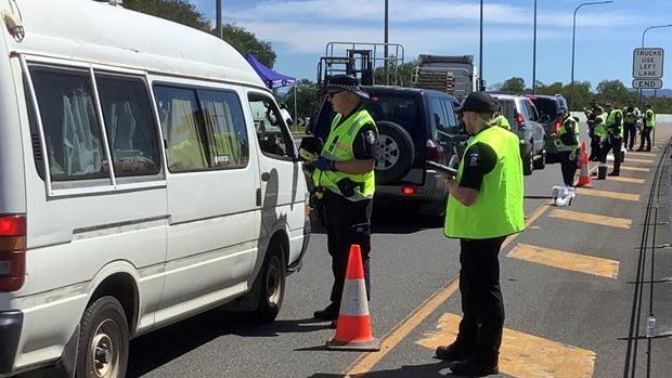 Multi-unit police operations in Federal near Gympie.