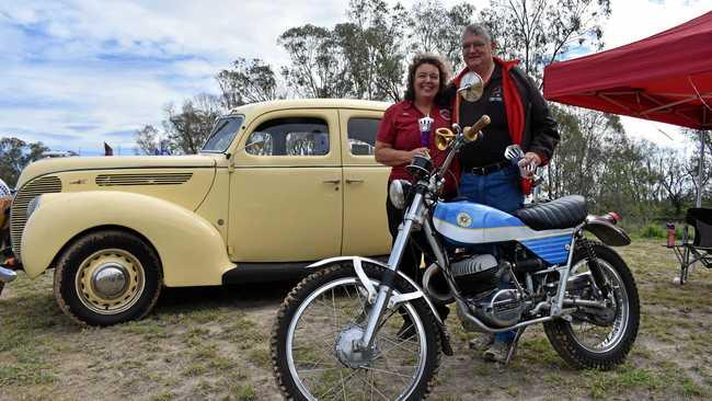 HERITAGE DAY: Karen and Ken Dawes have organised the Roma Historical Motor Club's celebration. Picture: Jorja McDonnell