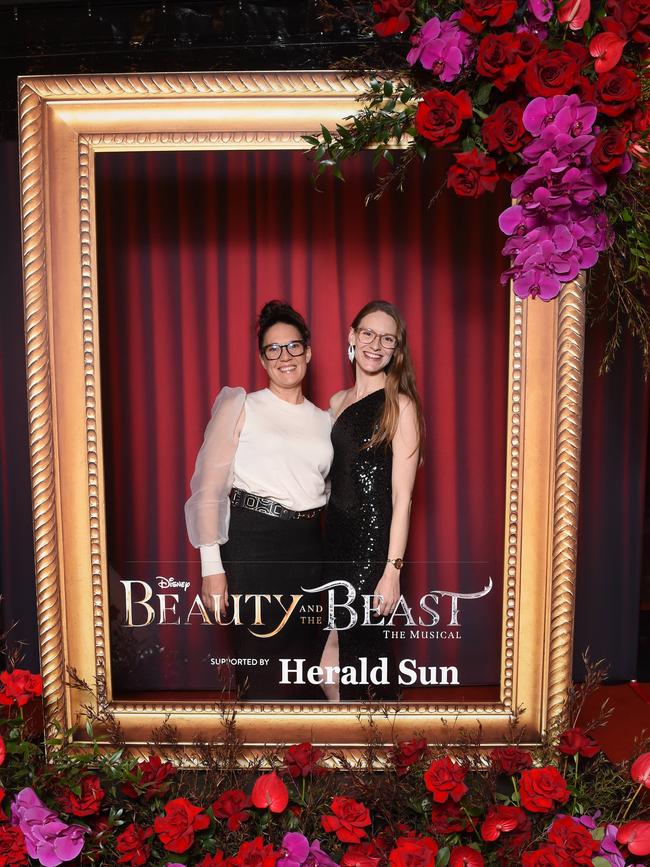 Opening night: Beauty and The Beast at Her Majestys Theatre, Melbourne. Picture: Josie Hayden